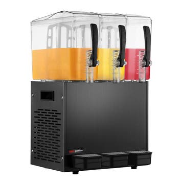 GGM Gastro | Sapdispenser - 3x10 liter - 600W - zwart |, Verzenden, Nieuw in verpakking, Overige typen
