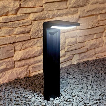Solar priklamp Verona zwart met warm wit licht, Zonne-energie, Kunststof, Verzenden, Minder dan 50 watt