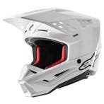 Alpinestars S-M5 Solid Helm Ece 22.06 Wit Glanzend, XXL, Nieuw met kaartje, Overige merken, Offroadhelm