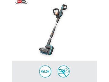 GARDENA AquaBrush Patio 03/18V P4A Solo - Accu-multireiniger, Verzenden, Zo goed als nieuw, Gardena
