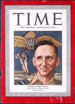 Cover Time Magazine1942 met Arthur Tedder (lijst optie), Verzamelen, Militaria | Tweede Wereldoorlog, Verzenden