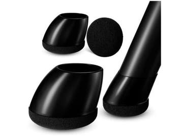 Veiling - Pak van 16 stoelpootkappen, diameter 28-34 mm rond, Nieuw