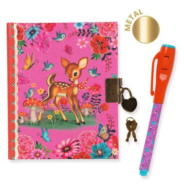 Djeco notitieboek Fiona geheim dagb van €10,99 voor €10,90, Ophalen of Verzenden, Nieuw
