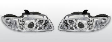 Koplampen Angel Eyes | geschikt voor Chrysler Voyager 1996-2, Verzenden, Nieuw, Chrysler