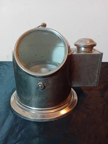 Maritieme objecten - Unkown - Gechromeerd messingglas-
