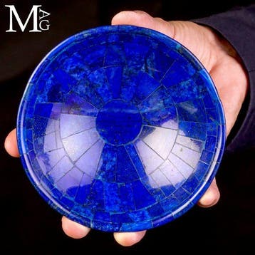 Lapis Lazuli Mozaïekschotel Kostbare lapis lazuli kom -
