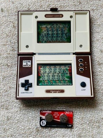 Nintendo - Game & Watch - Donkey Kong II (JR-55) - Handheld, Spelcomputers en Games, Nieuw