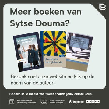 Ondernemingsstrategie 9789001868925 Sytse Douma, Verzenden, Zo goed als nieuw, Sytse Douma
