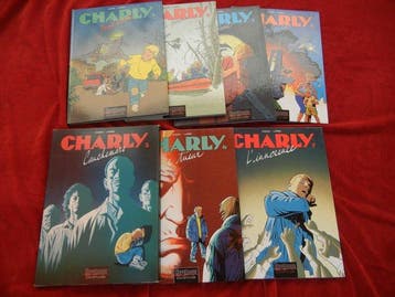 Charly T1 à T7 + poster - 7x C + emboîtage - 7 Album -, Nieuw
