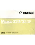 1998 MAZDA 323 | 323F INSTRUCTIEBOEKJE NEDERLANDS