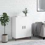 vidaXL Dressoir 69,5x34x90 cm bewerkt hout wit, Verzenden, Nieuw, 50 tot 100 cm, 25 tot 50 cm