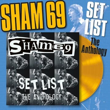 lp nieuw - sham 69 - SET LIST THE ANTHOLOGY (nieuw), Verzenden, Zo goed als nieuw, Overige formaten