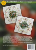 Bloemletters en kerstkaarten met borduren op papier /, Verzenden, Gelezen, J. de Vette