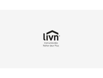 Livn Rol Hordeur Plus 105x205cm - Geruisloos openen en, Verzenden, Nieuw