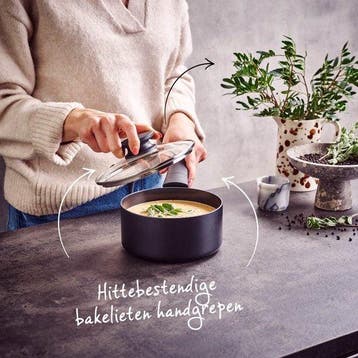 Brabantia VANTA Steelpan / Sauspan - Ø 16cm – Inclusief, Verzenden, Nieuw