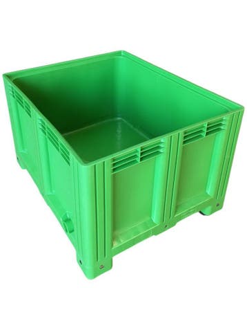 Groene Kunststof Palletbox, Ophalen of Verzenden, Nieuw