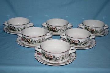 Villeroy & Boch - Soup - Kom (6) - Vitro Porcelain -