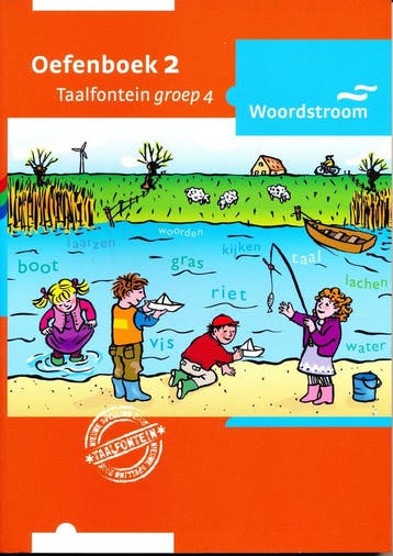 Taalfontein Woordstroom Oefenboek 2 (per stuk) groep 4, Verzenden, Nieuw