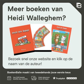 mol en beer - afschrijfkaartenboekje - Heidi Walleghem, Verzenden, Zo goed als nieuw, Heidi Walleghem