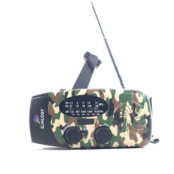 Slimlogy R3 Mini 2000 mAh Noodradio & Nood Zaklamp – Laadbaa, Ophalen of Verzenden, Nieuw