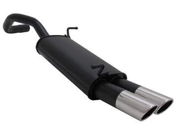 Novus sportuitlaat Seat Ibiza 6L 2x76mm SR-Design einddemper, Auto-onderdelen, Uitlaatsystemen, Verzenden, Nieuw