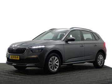 Zakelijke Lease |  Škoda Kamiq 1.0 TSI Sport Business Aut-, Automaat, Stof, Gebruikt, Overige brandstoffen