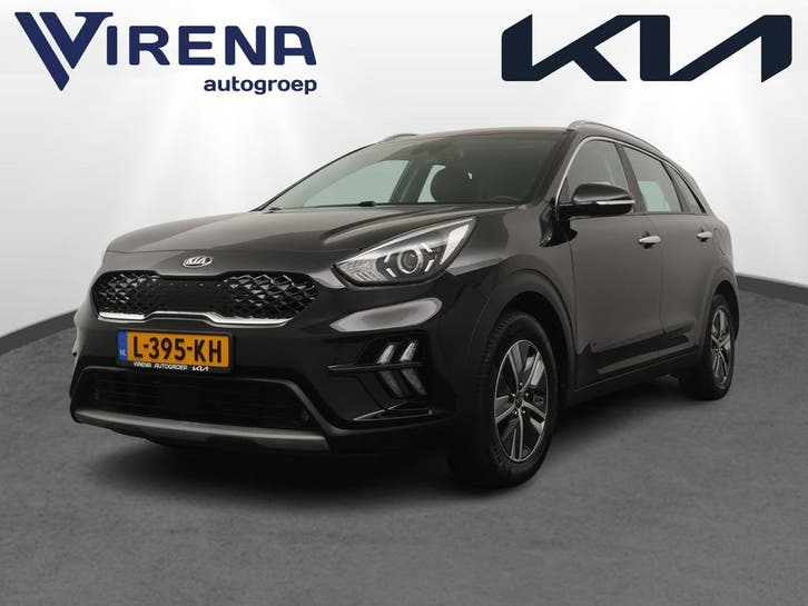 Zakelijke Lease |  Kia Niro 1.6 GDi Hybrid DynamicLine, Auto's, Kia, Dealer onderhouden, Lease, Zwart, Automaat, SUV of Terreinwagen