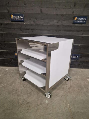 Onderstel RVS | Maxima | verrijdbaar | 60 x 60 cm | 120 kg, Nieuw in verpakking, Overige typen