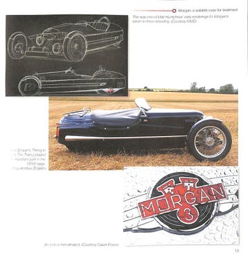 The Morgan 3 Wheeler Back to the future, Verzenden, Nieuw, Overige merken, Peter Dron
