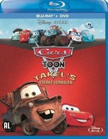 Dinseys Cars - Toon Takels sterke verhalen (blu-ray, Ophalen of Verzenden, Zo goed als nieuw