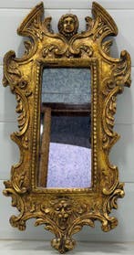 Wandspiegel - Glas, Hout
