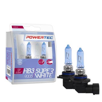 Powertec HB3 12V SuperWhite - Set, Verzenden, Nieuw, Maserati