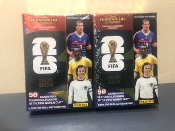 2026 Panini World Cup Adrenalyn XL Pelé, Zinedine Zidane, Nieuw