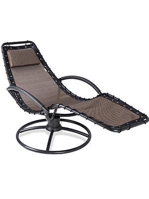 Relax Lounger Eve Mocha met schommelfunctie (Tafels-Stoelen), Verzenden, Nieuw