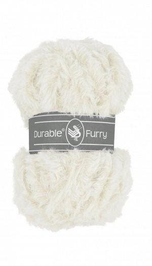 Durable Furry 326 Ivory - Haakgaren / Breigaren, Hobby en Vrije tijd, Breien en Haken, Ophalen of Verzenden, Nieuw, Breien of Haken
