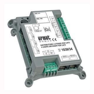 Urmet 1039/34 intercom decoder voor 4 gebruikers, Ophalen of Verzenden, Nieuw