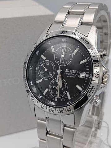 Seiko - Chronograph - Zonder minimumprijs - SBTQ041 - Heren
