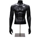 Gruppo Corso Torso 1/2 model heer met armen in mat zwart op