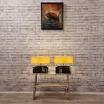 Ben Demmers Design tafellamp 430 Refurbished, Ophalen, Overige materialen, 50 tot 75 cm, Klassiek