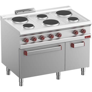Diamond Fornuis + Oven | OPTIMA 700 | Elektrisch | 6 Kookpun, Ophalen of Verzenden, Nieuw in verpakking