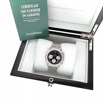 Breitling Navitimer Chronograph A23322; Automatisch heren..., Ophalen of Verzenden, Zo goed als nieuw, Staal, Overige merken