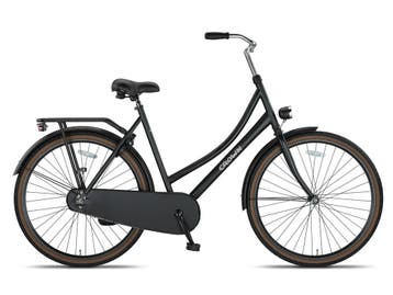 Crown Oslo Omafiets 28 inch - Mat Zwart, Fietsen en Brommers, Verzenden, Nieuw, Overige merken