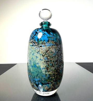 Maxence Parot - Vaas - Unieke flacon in de kleuren