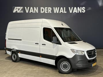 Zakelijke Lease |  Mercedes-Benz Sprinter 316 CDI 164pk Auto, Automaat, Stof, Wit, Mercedes-Benz