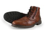 Rieker Veterboots in maat 42 Bruin, Kleding | Heren, Schoenen, Bruin, Verzenden, Boots, Zo goed als nieuw