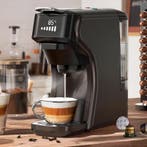 Capsule Koffiemachine 6-in-1 – Cups en Gemalen Koffie, Verzenden, Nieuw