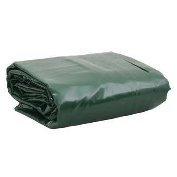vidaXL Dekzeil 650 g/m² 3x6 m groen, Verzenden, Nieuw