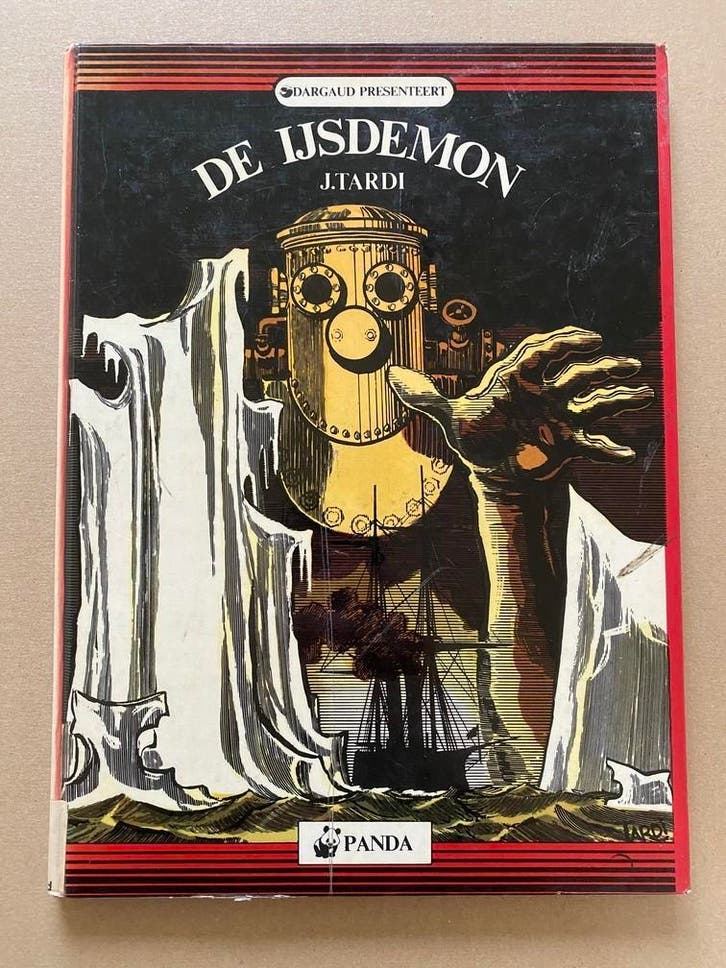 Jacques Tardi - De IJsdemon - zeldzaam, Boeken, Stripboeken, Gelezen, Eén stripboek, Verzenden