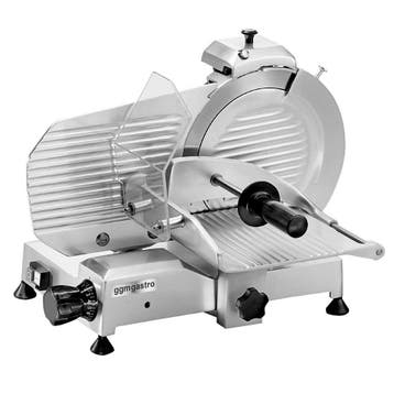 GGM Gastro | Vleessnijmachine - 147W - Mes Ø275mm | AMSM275G, Verzenden, Nieuw in verpakking, Bakkerij en Slagerij