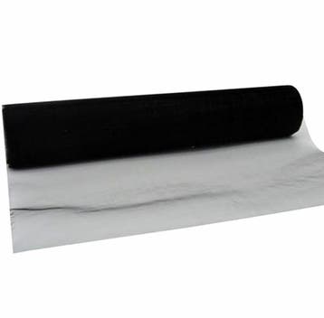 Rol (tafelloper) glanzend zwarte of witte oganza, Hobby en Vrije tijd, Stoffen en Lappen, Overige materialen, Verzenden, Wit, Minder dan 30 cm
